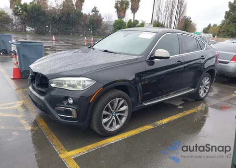 2015 BMW X6 xDrive35I z USA, uszkodzony, nr VIN 5UXKU2C59F0N75866